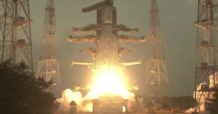 A composite image showcasing an Indian Navy submarine, a DRDO ballistic missile launch, and the prototype concept of the AMCA 5th-generation fighter.