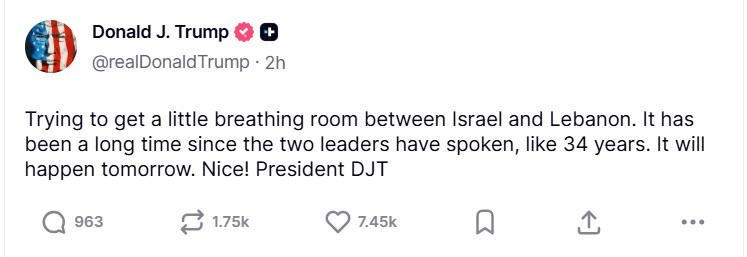 US President Donald Trump announcing a major diplomatic breakthrough in the Middle East from the Oval Office.