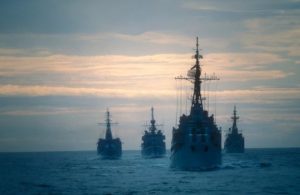 WARSHIPS NEED MULTI-LAYERED DEFENSE AGAINST SWARM AND SUICIDE USVs