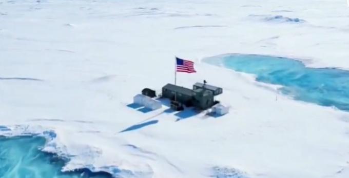 A strategic map of Greenland highlighting Kangerlussuaq and Narsarsuaq as new US defense areas under the 1951 pact.