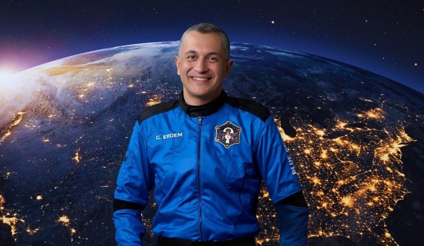 GÖKHAN ERDEM: THE THIRD TURK IN SPACE MAKES HISTORY WITH BLUE ORIGIN