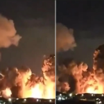 Consecutive Explosion Sounds in Iran