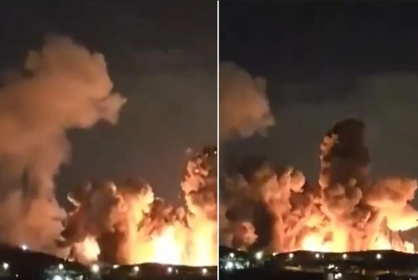 Consecutive Explosion Sounds in Iran