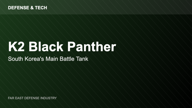 What is the K2 Black Panther? South Korea’s Main Battle Tank Explained