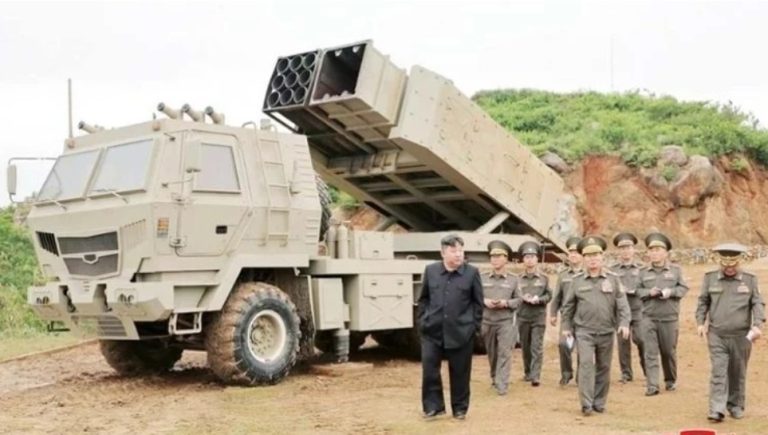 North Korea has unveiled a new HIMARS-style weapon system