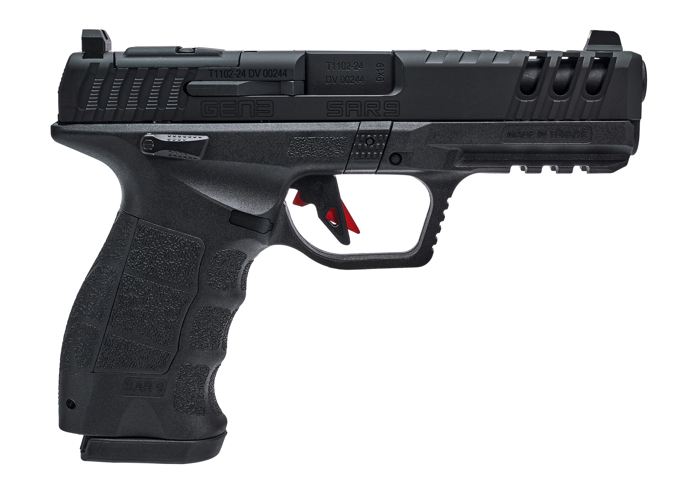 SAR9 vs Glock 17 and Glock 19: Specifications Compared