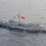 KALKAN垂直起降无人机首次从土耳其TCG Gelibolu号护卫舰进行远洋飞行