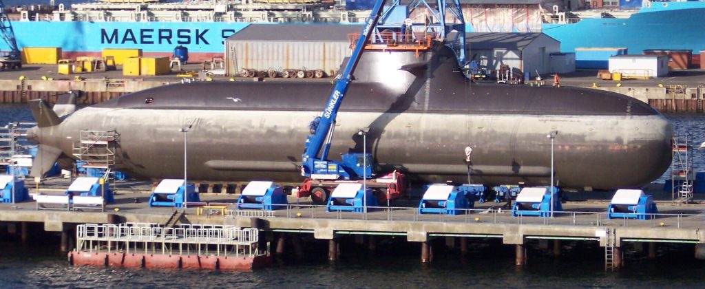 Fincantieri заложила киль второй подводной лодки U212NFS для Италии
