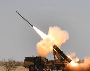 India, Armenia Discuss Local Production of Guided Pinaka Mk-II Rockets