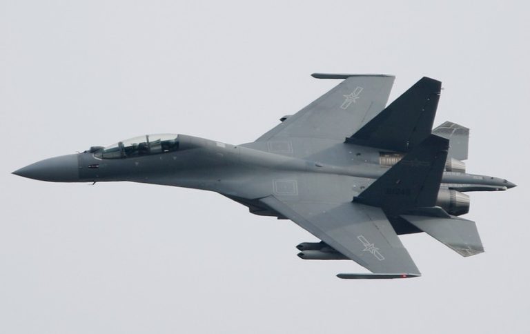 Chinese J-16 Shadows Philippine Patrol Plane Near Scarborough Shoal